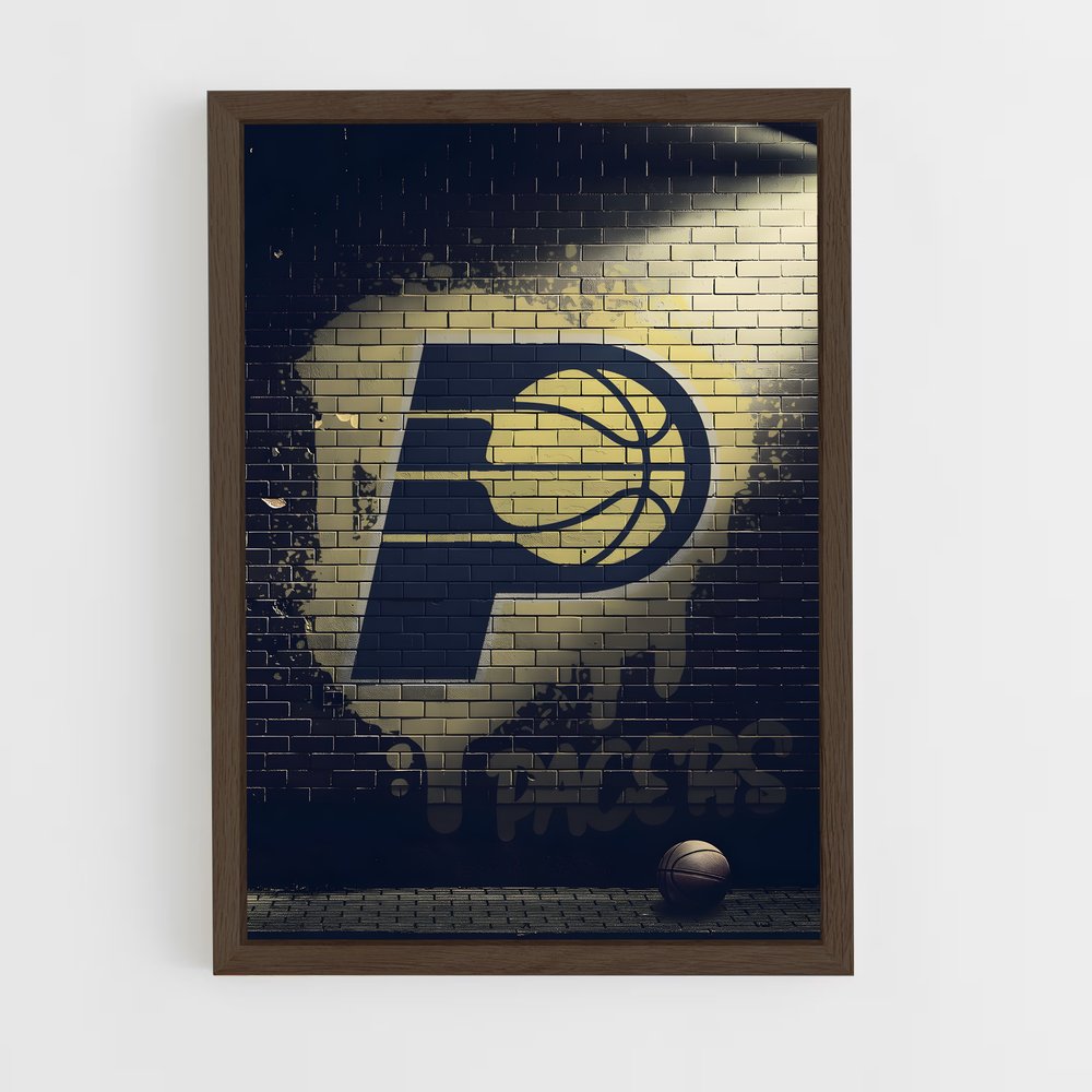 Poster Dunk sur Brique – affiche Basketball (vue 5)